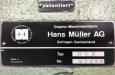 CÓD. 1646 - Muller Martini Hans Muller